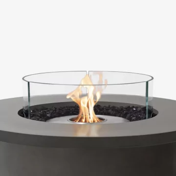 Mimosa 40 with recessed fire screen