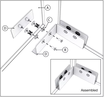 Assembly Steps - Glass Fire Screens 6 Assembly Steps - Glass Fire Screens 6