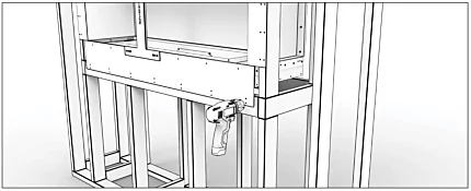 Installation Steps - Flex Single Sided Fireplaces 50