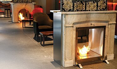 Equilibrium Bar - Hospitality fireplaces