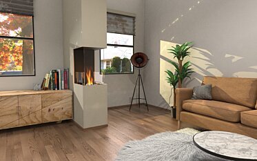 Living Area - Residential fireplaces
