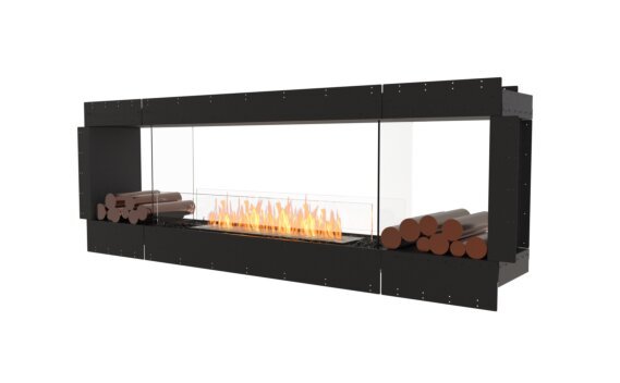 Flex 86DB.BX2 Double Sided - Ethanol / Black / Uninstalled View by EcoSmart Fire