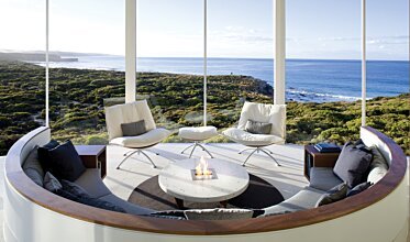 Southern Ocean Lodge - Cheminées encastrées