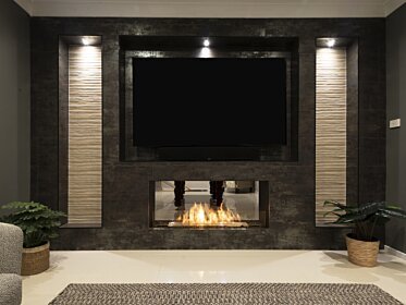 Private Residence - Double sided fireplaces