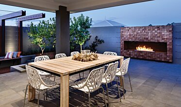 The Brindabella - Outdoor fireplaces