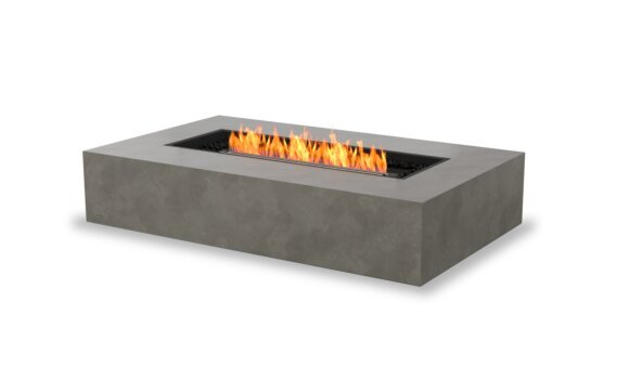 Wharf 65 Fire Table - Ethanol - Black / Natural by EcoSmart Fire