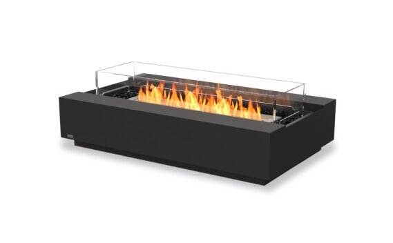 Cosmo 50 Table Cheminée - Éthanol / Graphite / Écran de feu optionnel par EcoSmart Fire