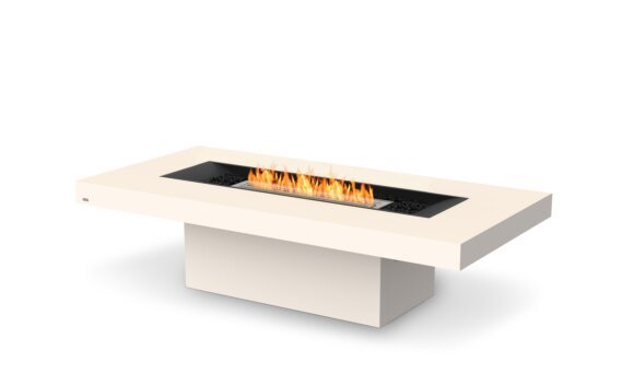 Gin 90 (Chat) Table Cheminée - Ethanol / Blanc by EcoSmart Fire