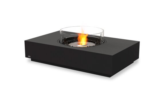 Martini 50 Fire Table - Ethanol / Graphite / Optional Fire Screen by EcoSmart Fire