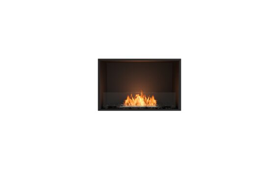 Flex 32SS Single Sided - Etanolo / Nero / Installato Vista da EcoSmart Fire