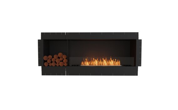 Flex 68SS.BXL Single Sided - Ethanol / Black / Uninstalled view - Logs not included by EcoSmart Fire