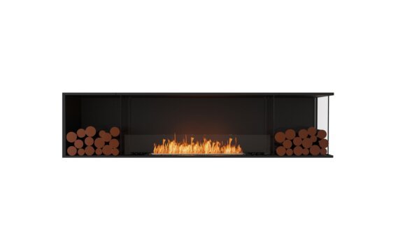 Flex 86RC.BX2 Canto Direito - Etanol / Preto / Produto Instalado - Logs não incluídos por EcoSmart Fire