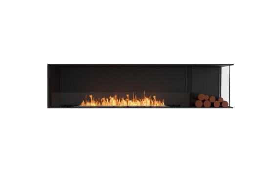 Flex 86RC.BXR Canto Direito - Etanol / Preto / Produto Instalado - Logs não incluídos por EcoSmart Fire