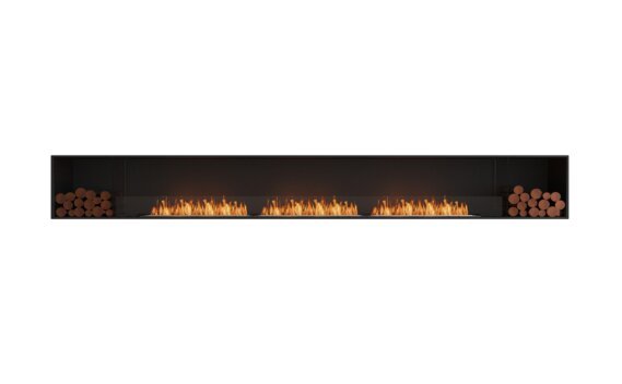 Flex 158SS.BX2 Einseitig - Ethanol / Schwarz / Einbaulage - Holzscheite nicht im Lieferumfang enthalten EcoSmart Fire