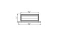 Firebox 720CV Runde-Kamin - Technische Zeichnung / Top by EcoSmart Fire