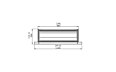 Firebox 920CV Runde-Kamin - Technische Zeichnung / Top by EcoSmart Fire