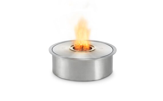 AB8 (EN) Ethanol Burner - Ethanol / Stainless Steel / Top Tray Included by EcoSmart Fire