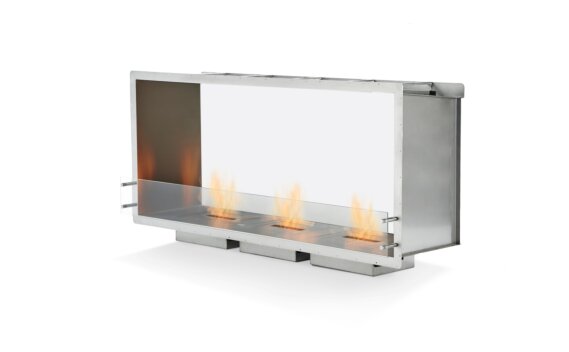 Firebox 1800DB Cheminée Angle Gauche- Ethanol / Acier inoxydable par EcoSmart Fire