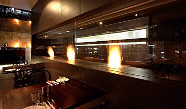 Hurricane’s Grill & Bar - Hospitality fireplaces