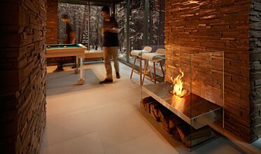 Commercial Space - Designer fireplaces