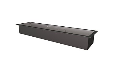 XL900 Top Tray Black Fireplace Tray - Studio Image by EcoSmart Fire