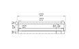 Flex 122SS Single Sided - Disegno tecnico / Fronte da EcoSmart Fire
