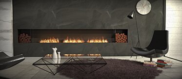 Living Room - Single sided fireplaces