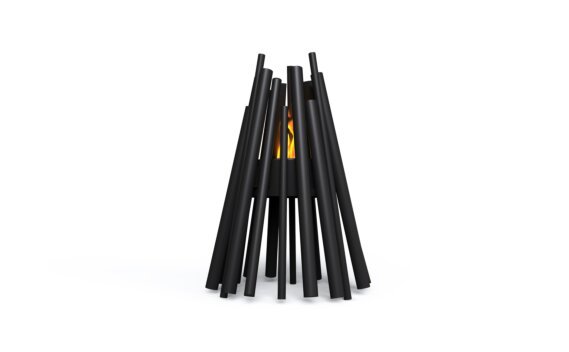 Stix 8 Puits de cheminée - Éthanol / Noir par EcoSmart Fire