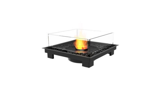 Square 22 Kit Brasero - Ethanol - Noir / Noir par EcoSmart Fire