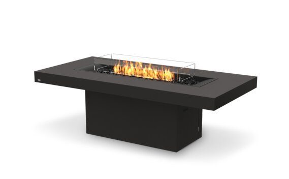 Gin 90 (Dining) Fire Table - Gas LP/NG / Graphite by EcoSmart Fire