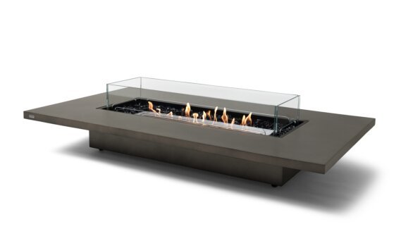 Daiquiri 70 mesa de fuego - Etanol / Natural / Pantalla contra incendios incluida de EcoSmart Fire