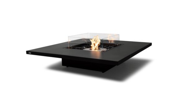Vertigo 50 mesa de fuego - Etanol / Grafito / Incluye pantalla contra incendios de EcoSmart Fire