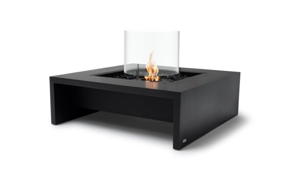 Mojito 40 mesa de fuego - Etanol - Negro / Grafito / Pantalla contra incendios opcional de EcoSmart Fire