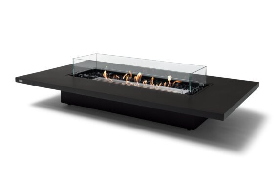 Daiquiri 70 Fire Table - Ethanol / Graphite / Included fire screen by EcoSmart Fire
