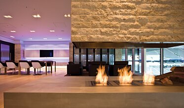 Allianz Arena - Built-in fireplaces