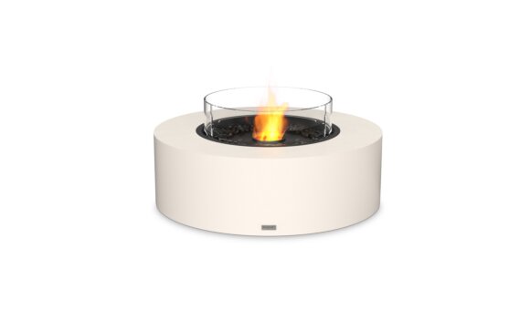 Ark 40 Feuertisch  - Ethanol - Schwarz / Beige / Optionaler Feuerschirm von EcoSmart Fire