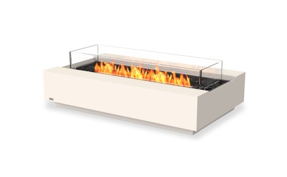 Cosmo 50 Fire Table - Ethanol - Black / Bone / Optional Fire Screen by EcoSmart Fire