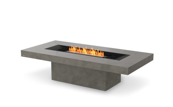 Gin 90 (Chat) Fire Table - Ethanol - Black / Natural by EcoSmart Fire