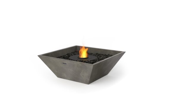 Nova 600 Fire Pit - Ethanol - Black / Natural by EcoSmart Fire