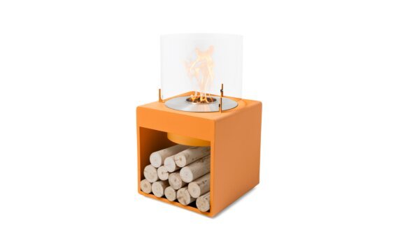 Pop 8L Designer Fireplace - Ethanol / Orange by EcoSmart Fire