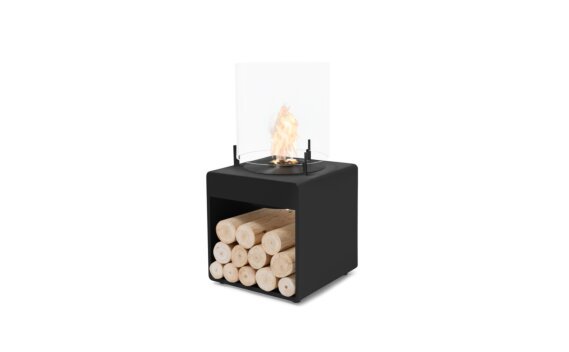 Pop 3L Designer Fireplace - Ethanol - Black / Black by EcoSmart Fire