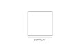 Cube 24 - Technische Zeichnung / Oben von Blinde Design