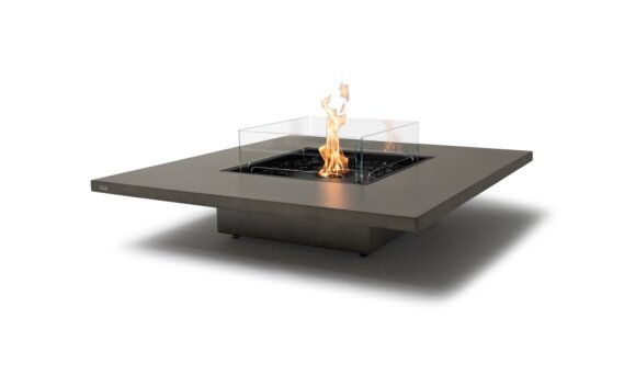 Vertigo 50 mesa de fuego - Etanol - Negro / Natural / Pantalla contra incendios incluida por EcoSmart Fire