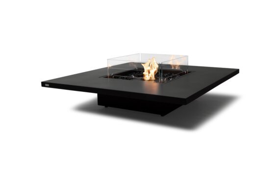 Vertigo 50 Table Brasero - Ethanol - Noir / Graphite / Pare-étincelles inclus par EcoSmart Fire
