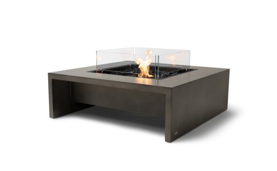 Mojito 40 mesa de fuego - Etanol - Negro / Natural / Pantalla contra incendios incluida por EcoSmart Fire