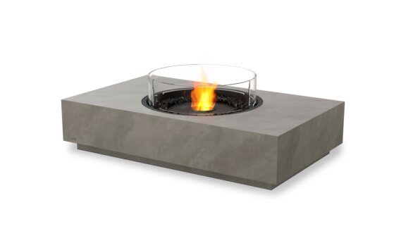 Martini 50 mesa de fuego  - Etanol - Negro / Natural / Pantalla de fuego opcional por EcoSmart Fire