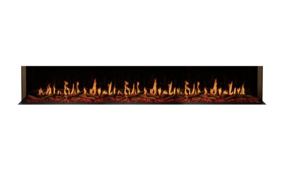 Motion 120 Motion Fireplace - Elektrisch / Schwarz / Orange Flamme von EcoSmart Fire