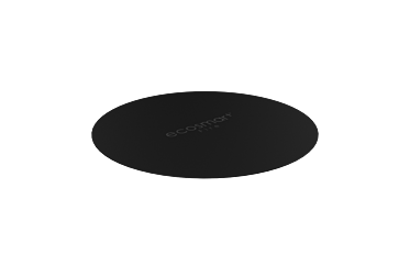 AB8 Burner Cover Glass Cover Plate - Studio Image by EcoSmart Fire