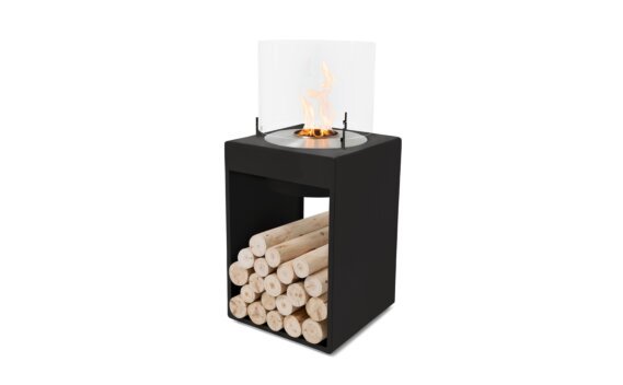 Pop 8T Designer Fireplace - Ethanol / Black by EcoSmart Fire